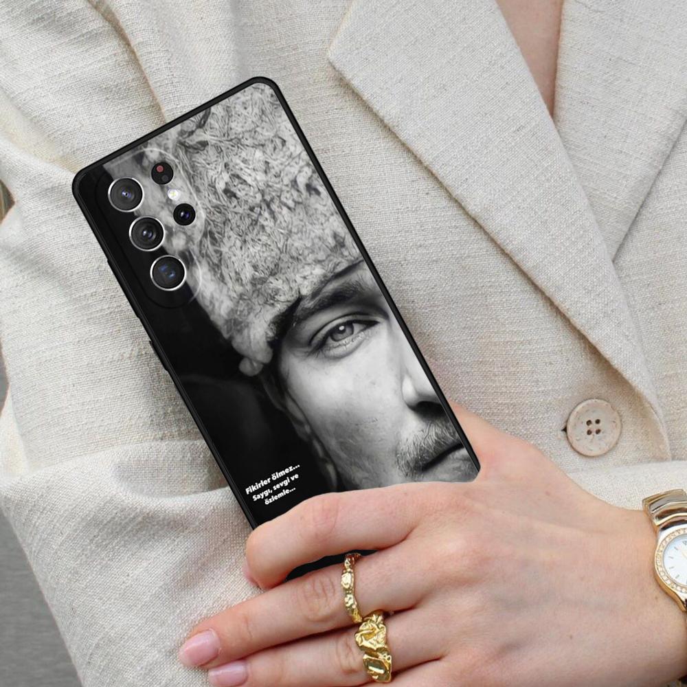 Turkey Mustafa Kemal Ataturk Cell Phone Case for Samsung Galaxy S26 Ultra S25 S24 S23 S22 S21 S20 Note10 Cover