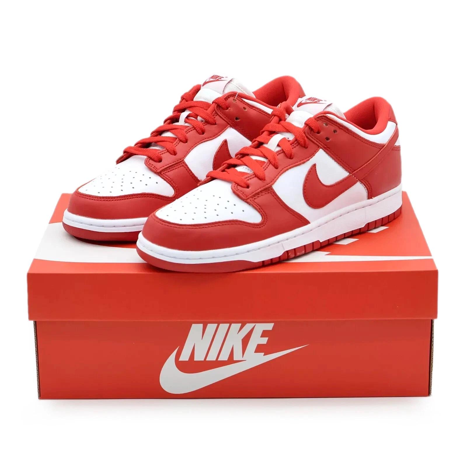 

CU1727-100 Nike Dunk Low SP Белый Университетский Красный St. Джона (Мужской) US 10