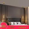Modern Minimalist Crystal Water Drop Spiral Staircase Chandelier for Bedroom and Restaurant