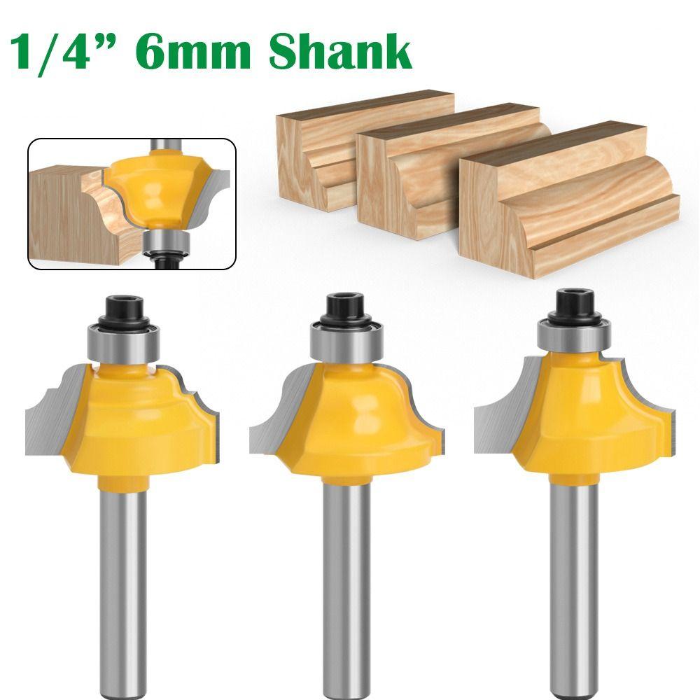 6MM Shank Milling Cutter Tungsten Carbide Trimming Machine New Router Bit