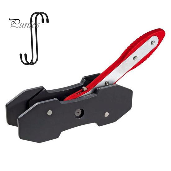 Universal Disc Brake Caliper Compression Tool 360-Degree Ratcheting Easy To Use Caliper Piston Compressor Tool with Hooks Set