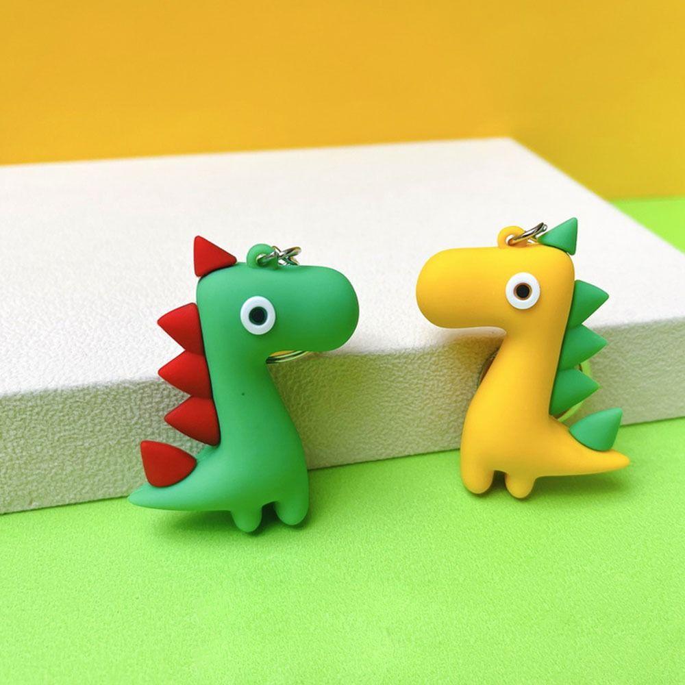 Multi-function Dinosaur Key Holders Multicolor Key Chain Creative Animal Cartoon Key Ring  Women