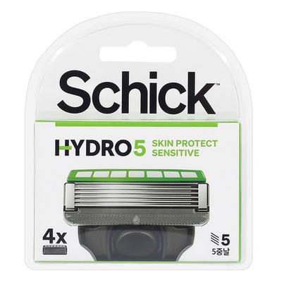 Schick Hydro 5 SkinProtect Sensitive Razor Blades, 4 Piece In 1 Pack, Korean Razor Blade