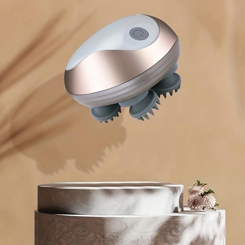 Mini Electric Scalp Massager - Portable Cordless Head Massager and Vibrating Octopus Hair Care Tool for Deep Relaxation and Stress Relief