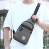New men's breast bag sports and leisure chest bag Oxford cloth waterproof and wear-resistant trend high-end shoulder small backpack