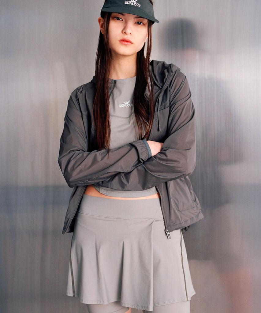 Sseonleobeutueo Dry Jersey Skirt Taupe
