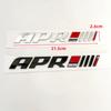 3D ABS APR Logo Letters Car Trunk Badge Decal For S9 A4 A5 S4 B8 A3 A7 Golf GTI MK4 6 7 MK6 APR Emblem Sticker Accessories9S