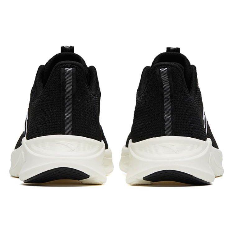 Anta Breathable Shock Absorbing Low Top Running Shoes Women sneaker Black 122325576-2