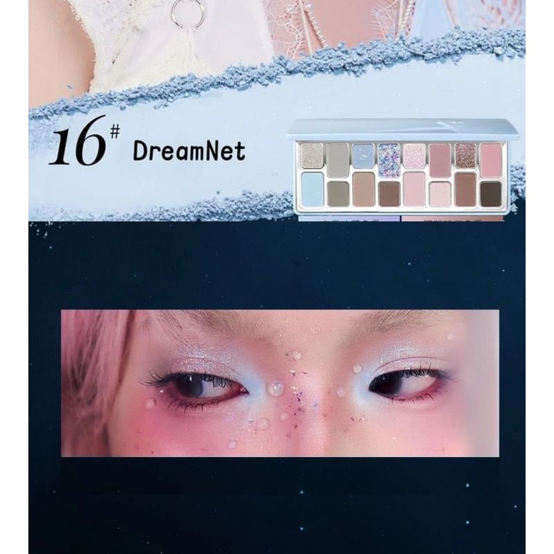 Cheeryep - 16 Color Eye Shadow Palette - Dreamcatcher #16 Dreamcatcher