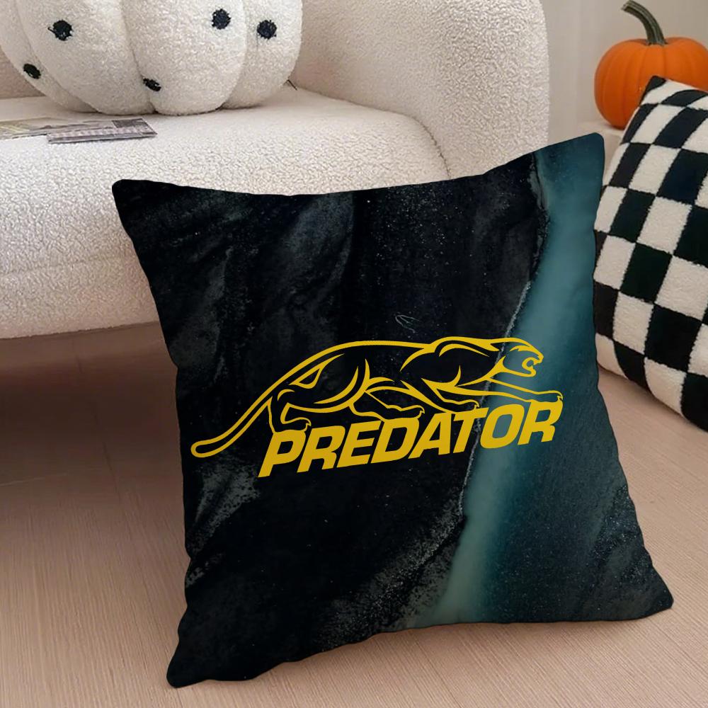 Cool PPredator Cushion Cover Throw Pillow Cover Hidden Button Durable Polyester Chair Cushion