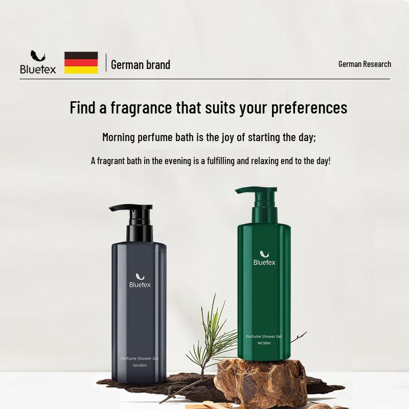 Bluetex Men's Perfumed Shower Gel