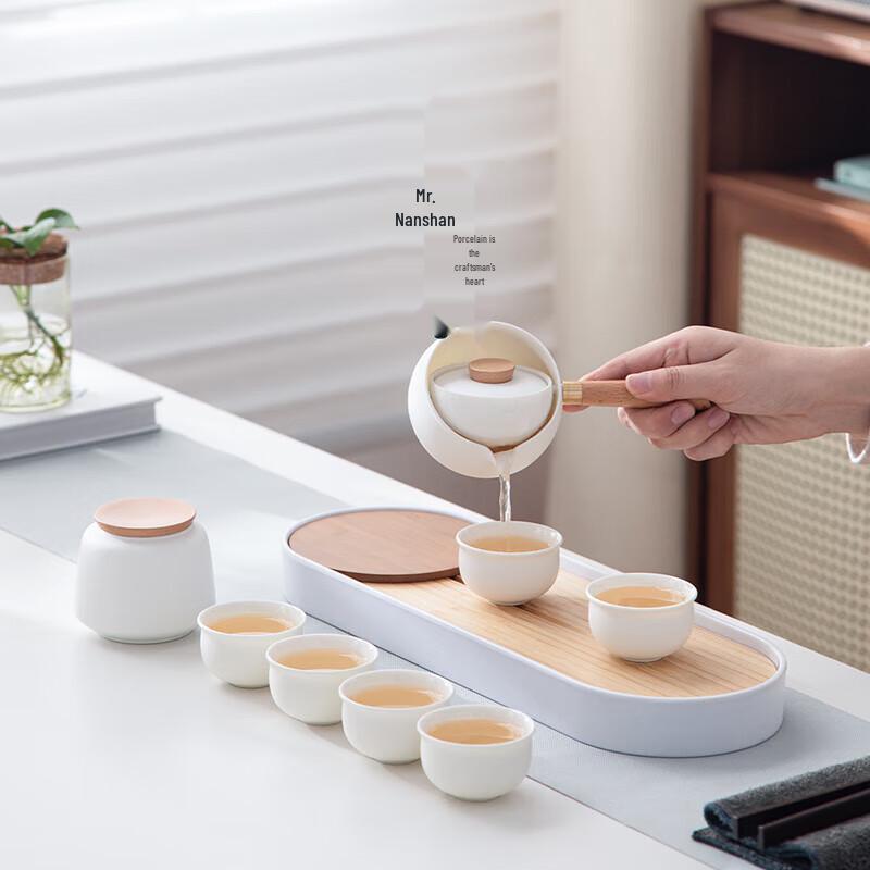 Nanshan Mr. Zen Ceramic Portable Tea Set