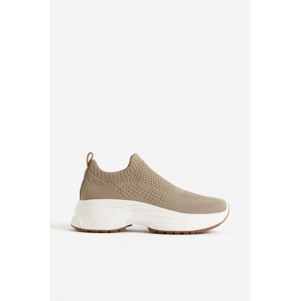 

Кроссовки HM Full Passion Sock Бежевые