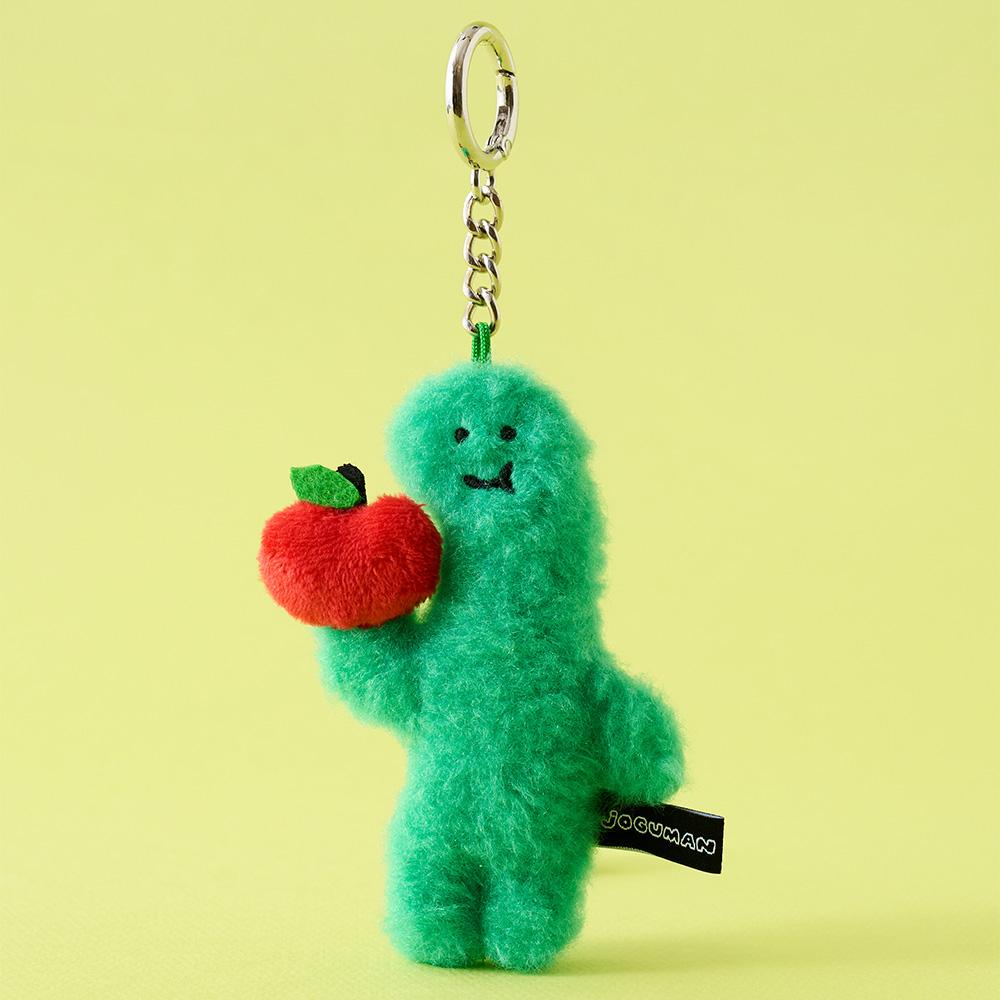 Joguman Brachio PARADOX Mini Plush Face Keychain Rainbow