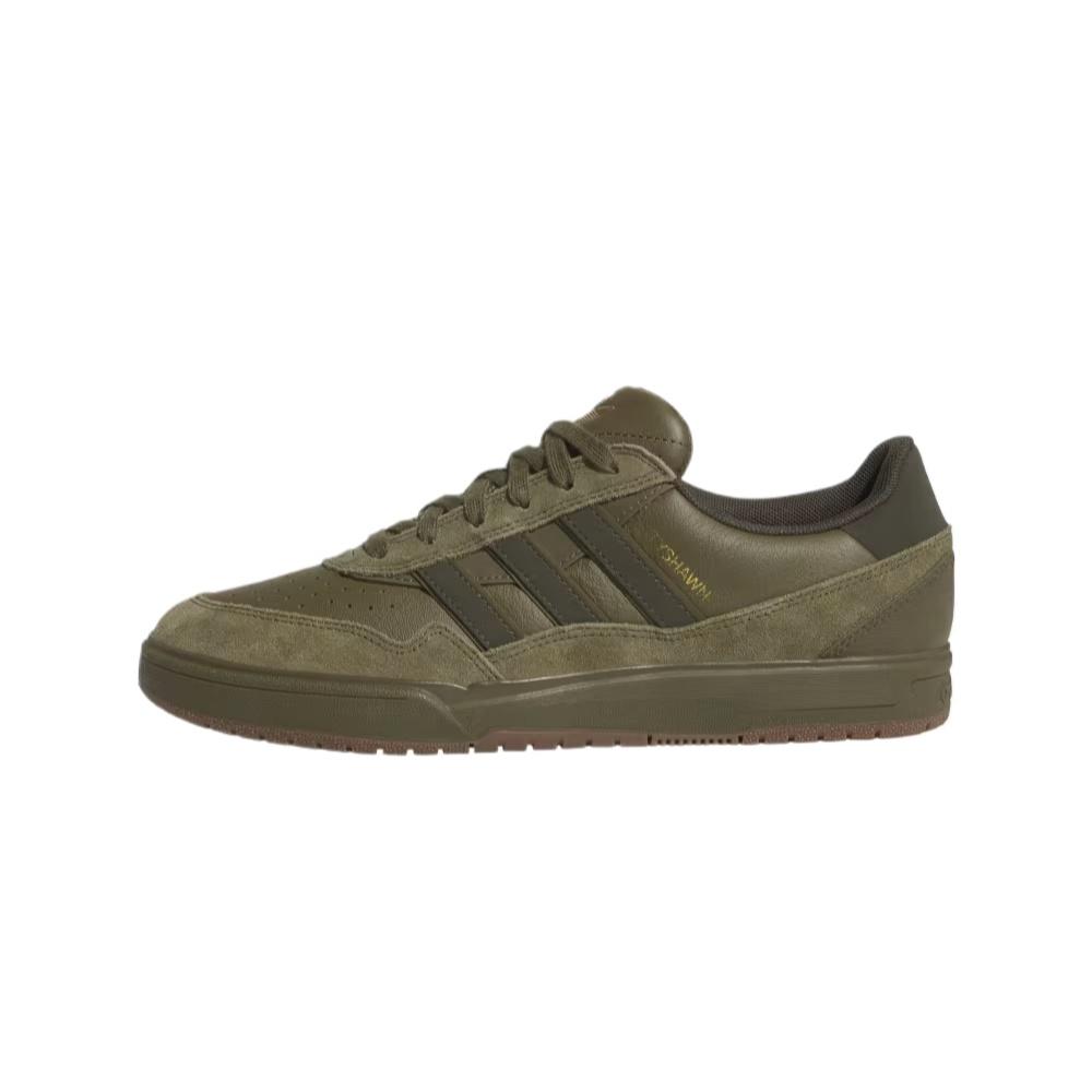 adidas Tyshawn II Olive Strata Shadow Olive Gum Men s JQ1132 EU 44