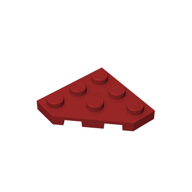 MOC 10PCS 2450 Plate 3x3 Cut Corner Building Blocks Wedge Plate Bricks Particle Puzzle Idea DIY Toy Children Birthday Kid Gifts