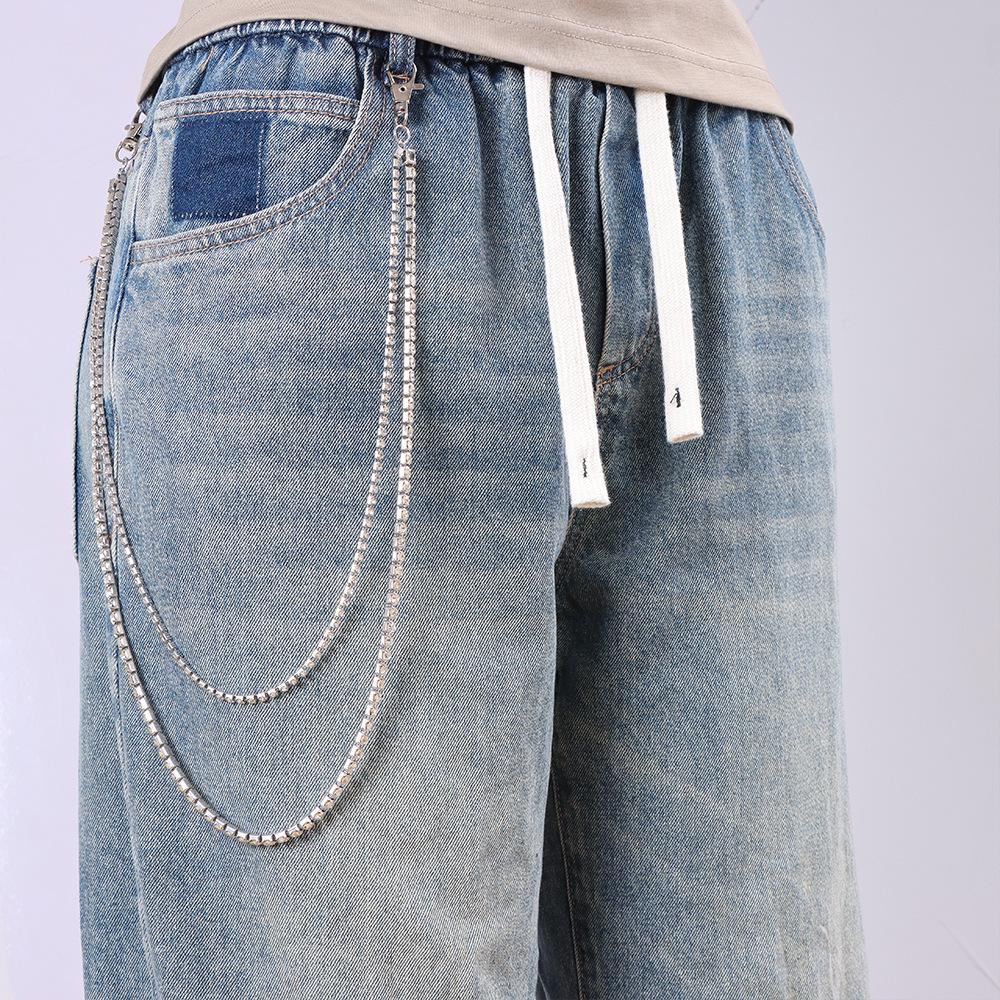 

Diamond-Studded Double-Layer Crystal Rhinestone Hip Hop Pant Chain