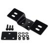 Suport Kijima pentru Placuță de Înmatriculare Motocicletă, Oțel, Prevenire Zgârieturi Aripă, Negru, pentru Harley Davidson, HD-013914