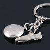 Key Chain Creative Soccer Shape Alloy Football Shoes Key Ring for Handbags