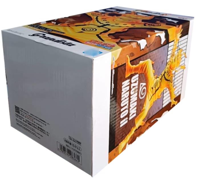 NARUTO Shippuden Grandista UZUMAKI NARUTO II Chakra Mode Figure Nine-Tails