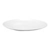 NARUMI Waltz Plate, 23cm, White, Simple and Stylish Oval Tray, Microwave and Dishwasher Safe, 52215-5982