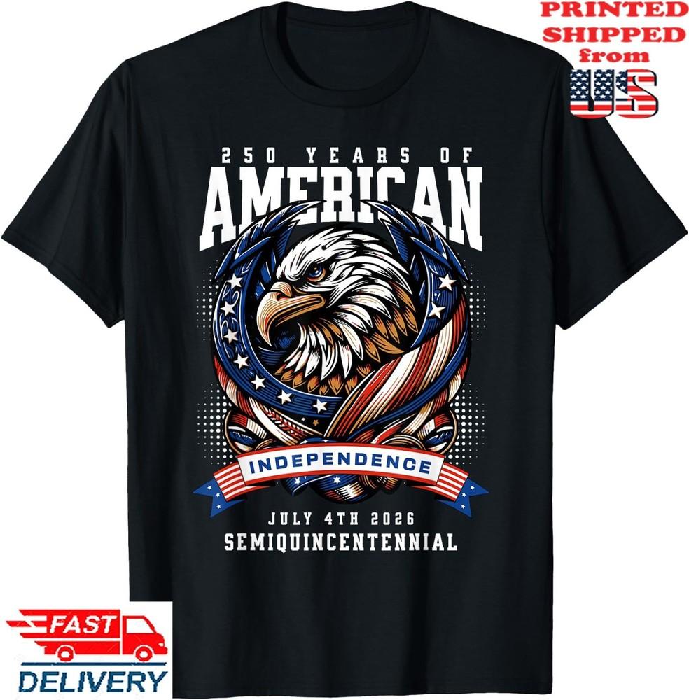 America 250th Anniversary Celebration 250 Years America  T-Shirt, Unisex Tee Unisex T-Shirt XXXL