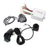 36V 500W Bike Controller Thumb Throttle Set Multi Protection Sensitive Control Brushed Controller with Thumb Throttle