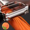 Efficient Kitchen Peeler and Grater Multifunctional Stainless Steel Tool for Hassle-Free Food Prep