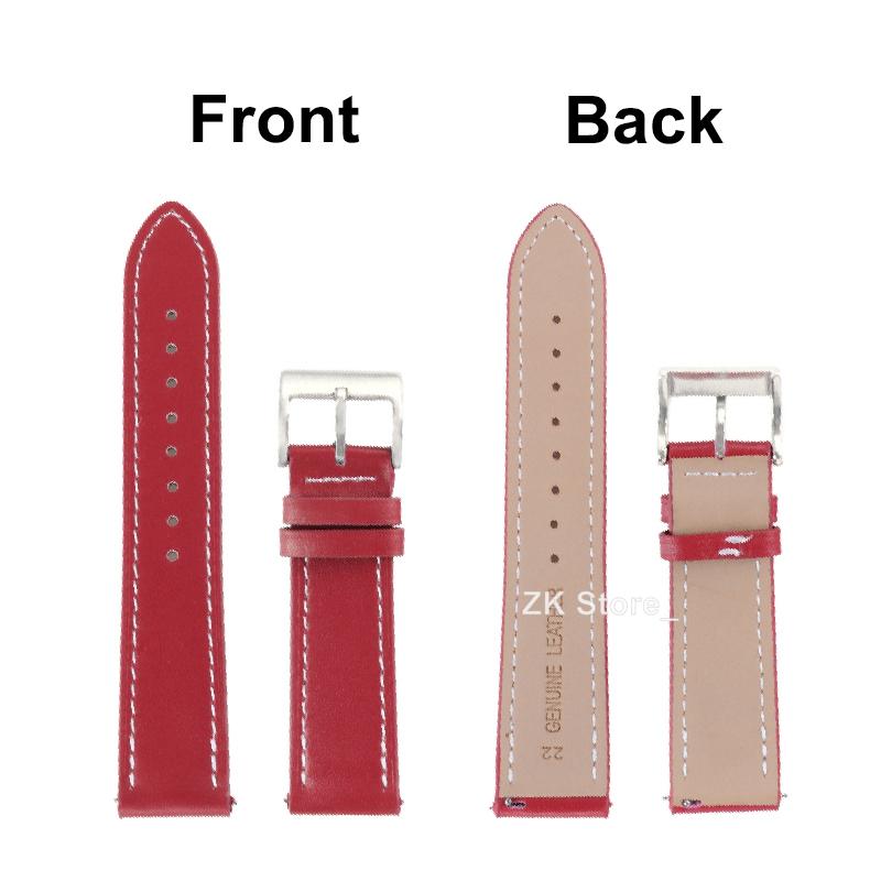 Fashion Men Quick Release Watch Strap Sport Watch Bracelet Vintage Cowhide Watchband 18/20/22/24mm Replacement Universal Bands