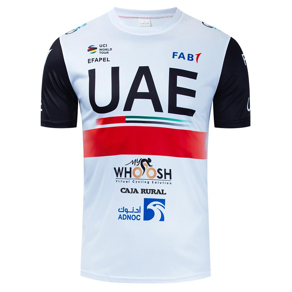 UAE National Cycling Team 2024 Season Men's Fashion Quick-Dry Running T-Shirt Cycling Apparel Sports T-Shirt Clothing