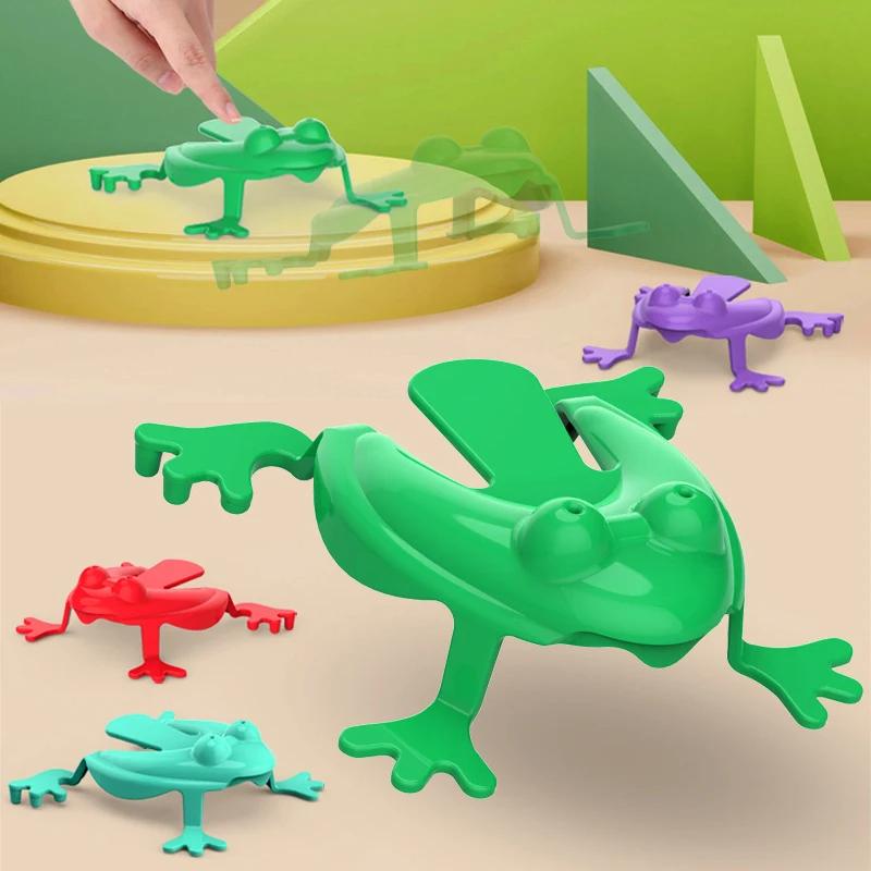 1/10/30PCS Jumping Frog Toy Parent-child Bounce Frogs Anxiety Toy for Kids Assorted Stress Relief Toys Children Birthday Party Gift