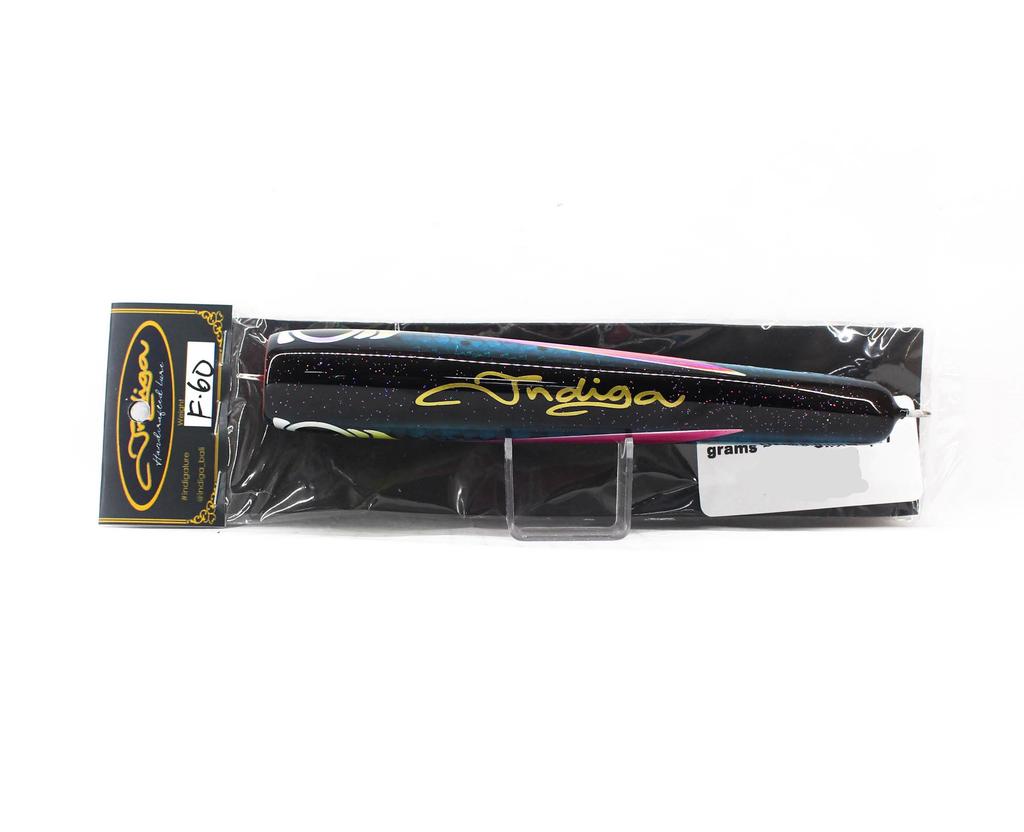 Indiga Diving Popper 60 grams Black Rainbow (2122)