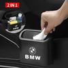 Car Trash Bin Hanging Vehicle Garbage Dust Case Storage Box For M Performance E36 E60 E90 X2 X1 X3 X5 E46 E39 E70 M3 M5 M6