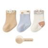 Baby Non-Slip Cartoon Cotton Socks for Newborns - Warm, Cold-Proof Walking Socks for Spring, Autumn, and Winter