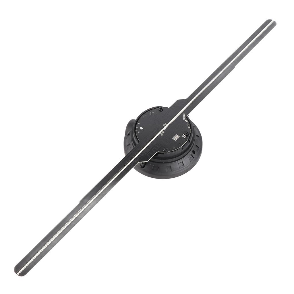 Wiatrak LED 3D z hologramem do wyświetlania reklam dla biznesu, szyldy sklepowe, bar, impreza, wyświetlacz reklamowy