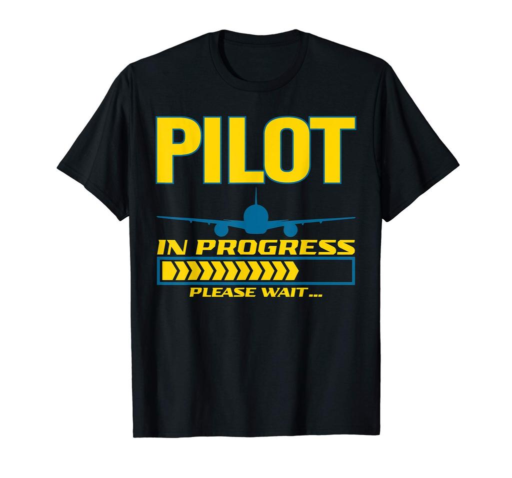 Easily Distracted by Planes Navigator Pilot T-Shirt