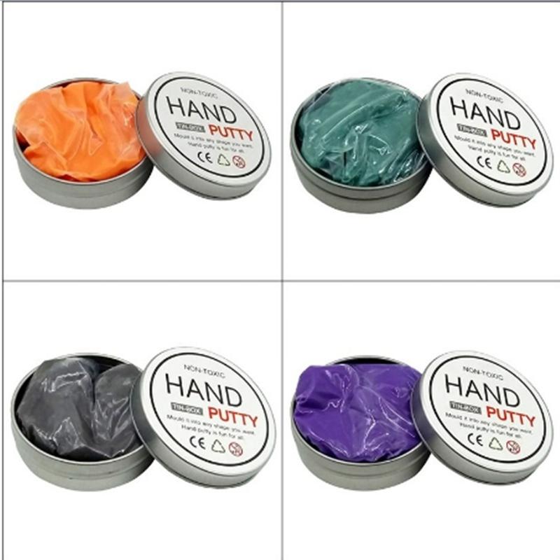Hand Putty Slime Play Dough Magnetic/Temperature Sensing/Luminous Rubber Mud Polymer Clay Toys
