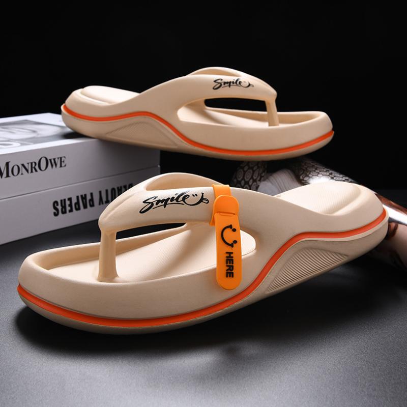 Fashion High Quality Thick Sole Men's Slippers Sandalias Summer Outside Eva Heeled Women's Sandals Slides Women's Slippers Flip Flops