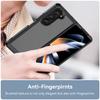 For Samsung Galaxy Z Fold5 5G Mobile Phone Back Cover TPU+Acrylic Clear Protective Shockproof Case