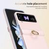 For Samsung Galaxy Z Flip3 5G Case Ring Holder Kickstand PC Phone Cover