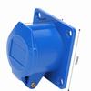 2 Pcs 3 Pin 16A Industrial Power 2P+E IP44 Industrial Connector 220-250V Concealed Single Phase Receptacle