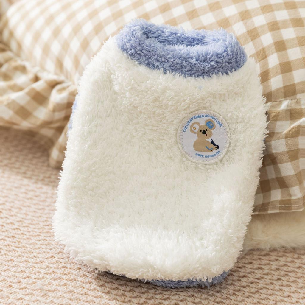 Autumn and Winter Pet Clothes Cat Puppy Dog Warm Thickened Two-legged Clothes
