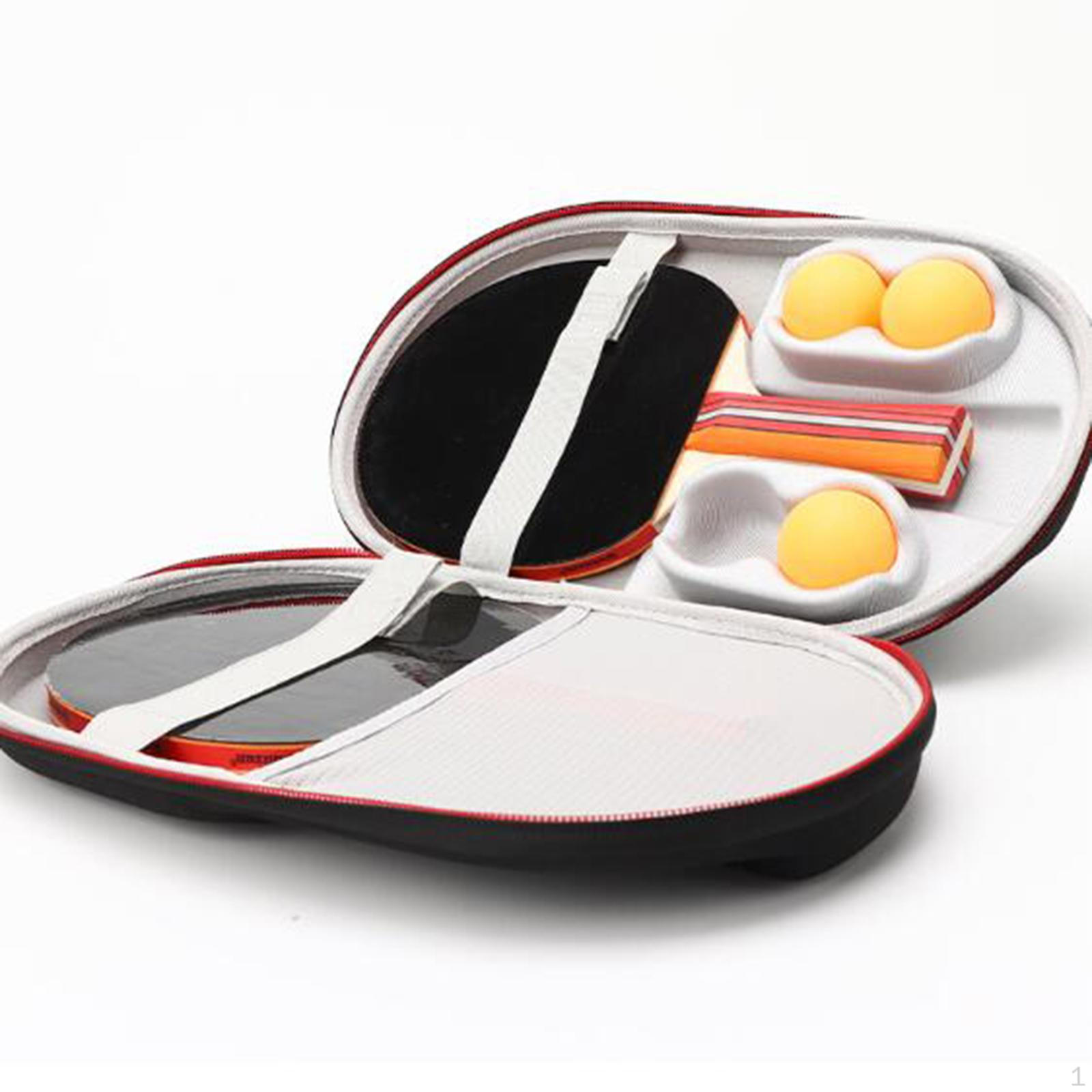 Сумка для ракетки для настольного тенниса Пинг-понг Ракетка Легкая Многофункциональная Защита для