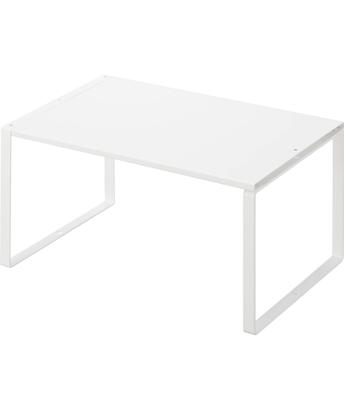 Yamazaki 3829 Telescopic Storage Shelf, White, Approx.