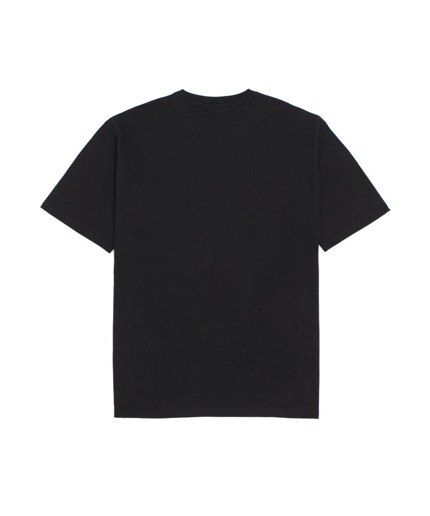 Jikun Symbol Logo Print Short Sleeve T-Shirt Gee236-101 Black