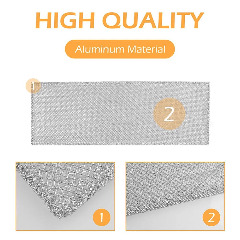 2 Stück Aluminium Dunstabzugshaube Fettfilter Küchenabzugshaube Filter Ersatz für S99010370 99010370 AP5950107 Küchenwerkzeuge