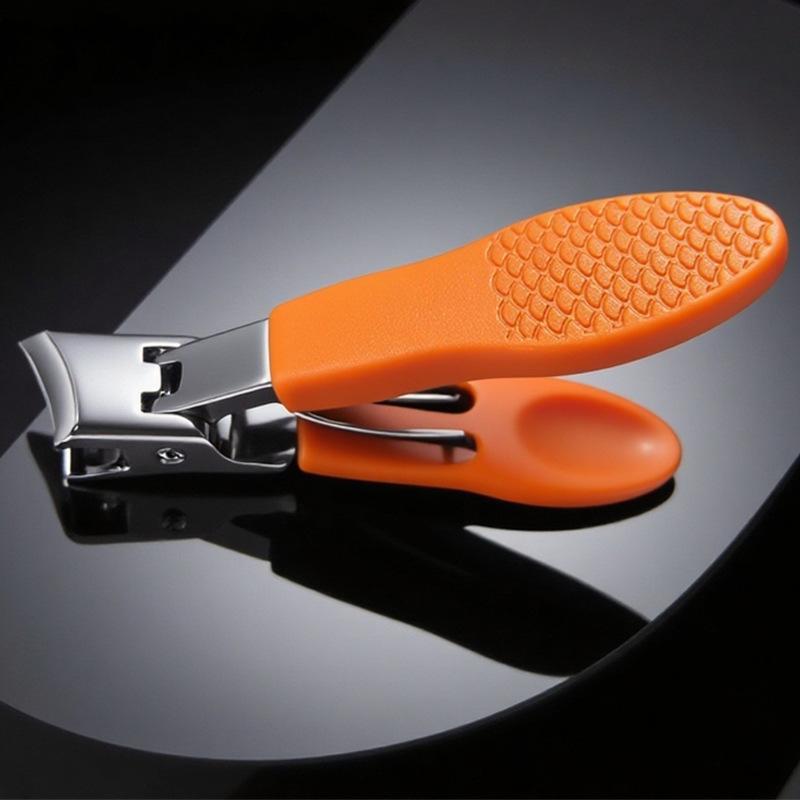 1Pcs Slanted Toenail Trimmer Nail Cutter Trimmers Wide Jaw Opening Slanted Curved Nail Cutting Study Travel Slanted Nail Clipper