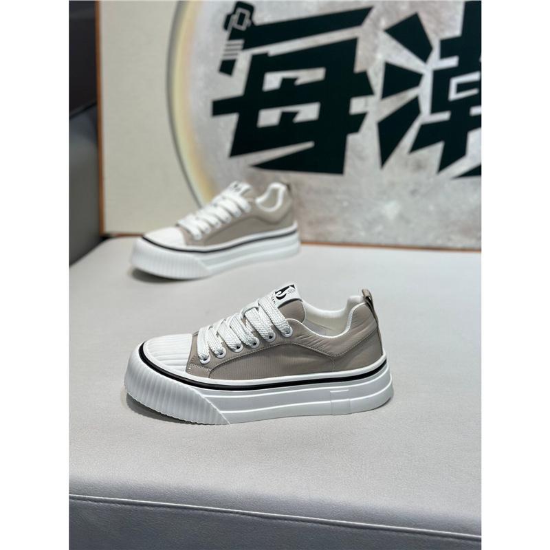 Trendy Brand Men'S Shoes Spring New Low-Top Cloth Surface Comfortable Casual Soft Sole Lace-Up Korean Version Versatile Breathable Net Red Shoes Men