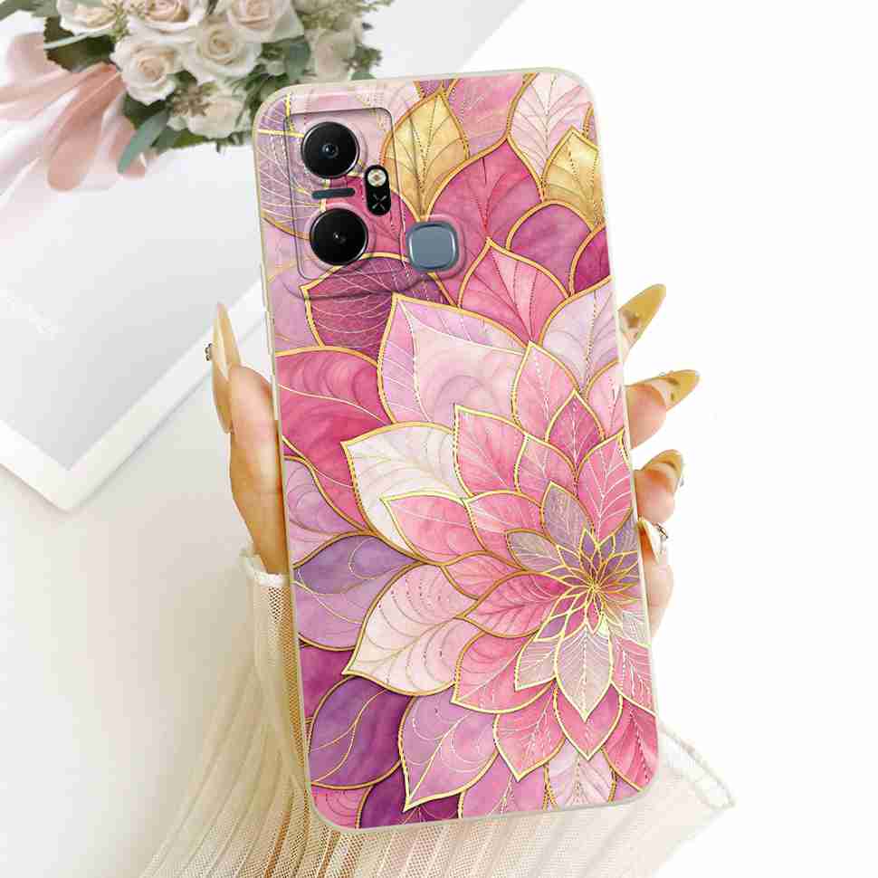 For Infinix Smart 6 Plus Case X6823C X6823 Cool Dragon Cover Soft Silicone Casing For Infinix Smart6 Plus 6Plus Back Cover