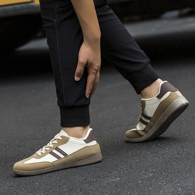 New breathable casual men's shoes spring board shoes low top lightweight white shoes fashion trend sports shoes